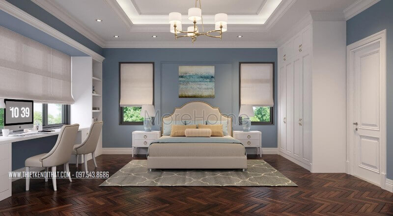 Giường ngủ biệt thự Giường ngủ biệt thự