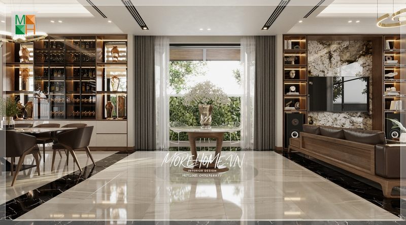 Thả hồn trong không gian sống đẹp sang trọng được thiết kế bởi đội ngũ KTS của Morehome.